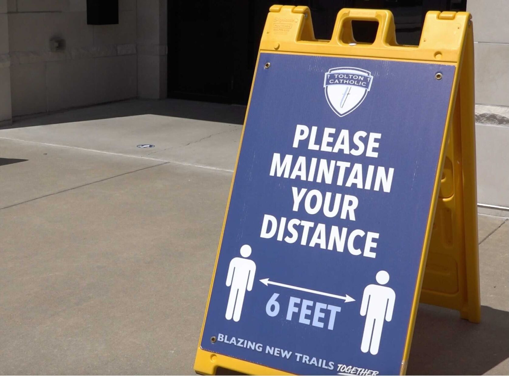 Please Maintain Distance
